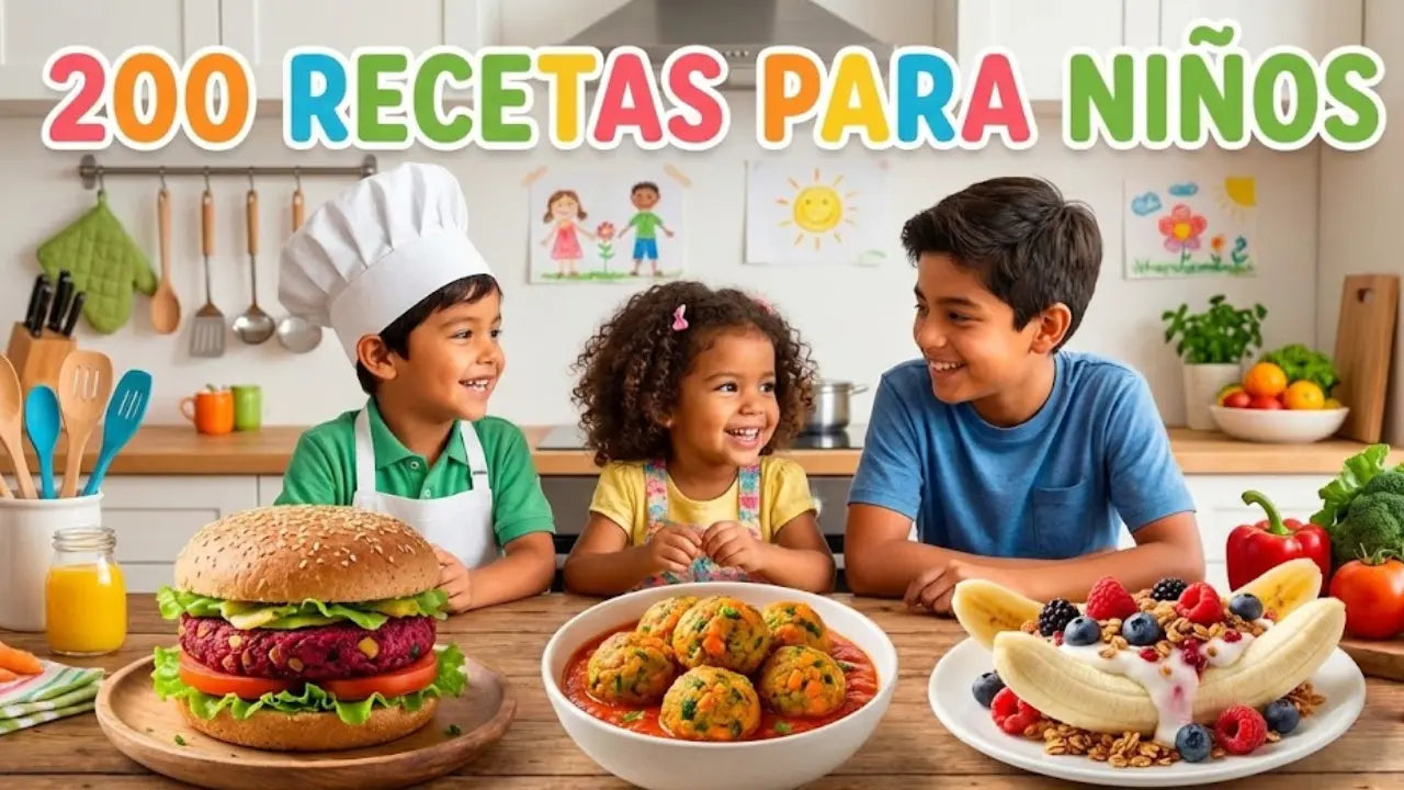 200 Recetas Saludables para Niños